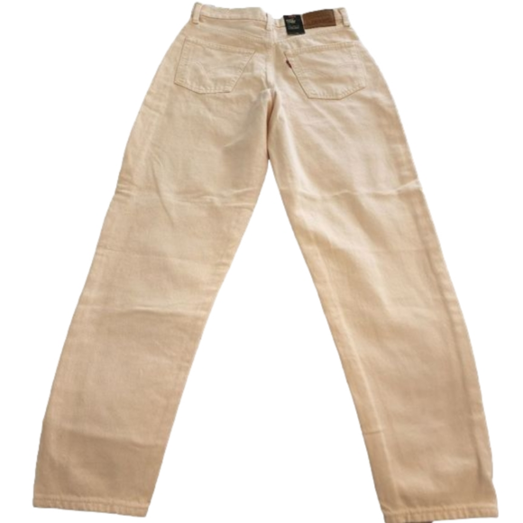 Levis x Free People high loose taper high rise‎ peach colored jeans size 26 New - Picture 10 of 14